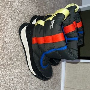 Sorel Kids Boots Black with Yellow and Red Accents